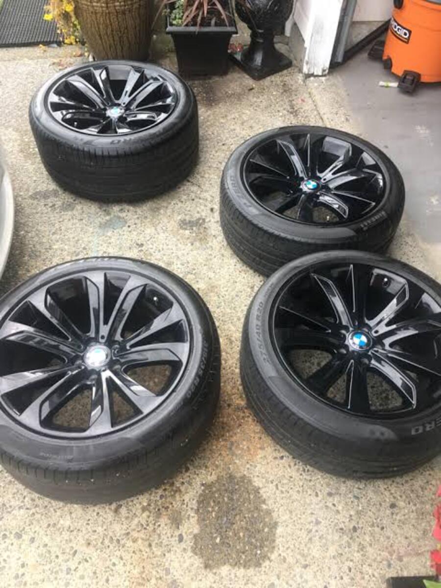 BMW X5, X6 təkərləri R20 — Ehtiyat hissələri və aksesuarlar, Bakı (5)