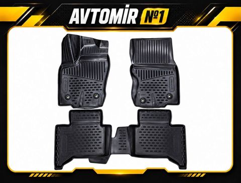 Toyota Land Cruiser Prado 250 LC250 2024-2026 üçün salon rezin ayaqaltı — Bakı