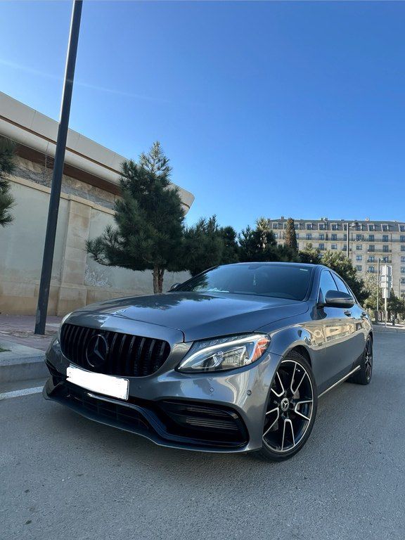 Mercedes C 300, 2.0 L, 2018 il, 145 000 km — Avtomobillər, Bakı (2)