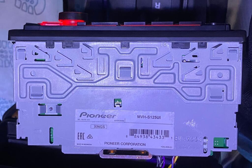 Pioneer MVH-S125UI təpptəzədi 1 2 həfdə işlətmişəm cızığı belə yoxdu — Elektronika, Gəncə (3)