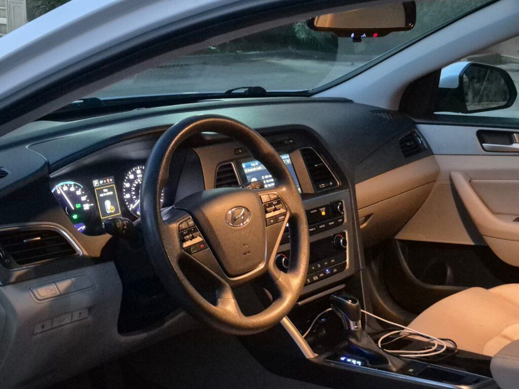 Hyundai Sonata, 2.0 L, 9.8 kWh, 2017 il, 150 340 km — Avtomobillər, Bakı (12)