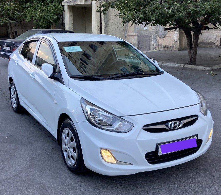 Hyundai Accent, 1.4 L, 2012 il, 314 888 km — Avtomobillər, Bakı (9)
