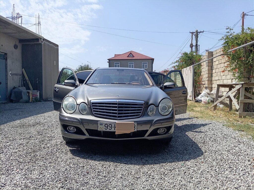Mercedes E 220, 2.2 L, 2007 il, 360 000 km — Avtomobillər, Bakı (11)