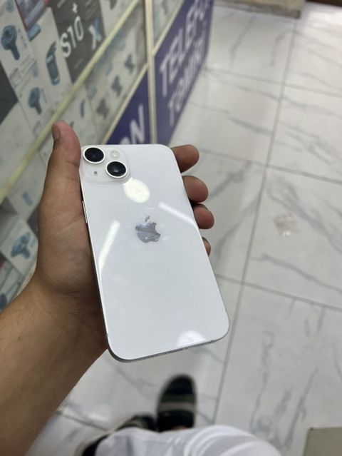 IPhone 14, 128 GB, Ağ, Face ID — Gəncə