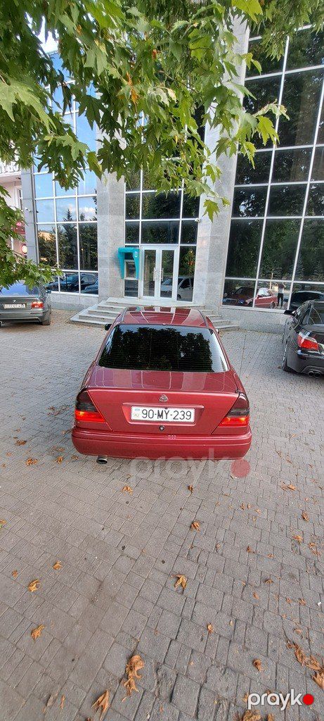 Mercedes C 180, 1.8 L, 1994 il, 500 000 km — Avtomobillər, Qəbələ (4)