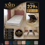 Bazalı tək nəfərlik çarpayı – XMD Mebel - Açılan baza: asanlıqla — Mebel