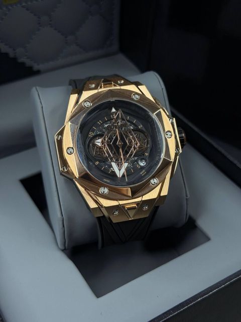 Yeni, Qol saatı, Hublot, rəng - Qızılı — Bakı