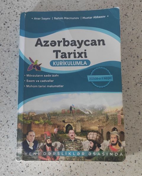 Məhsul: “Azərbaycan Tarixi – Kurikulumla” (2025/26-cı il nəşri) — Qax