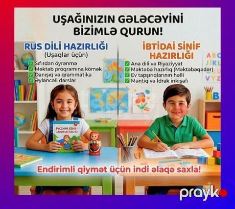 Repetitor, Riyaziyyat, Rus dili — Bakı