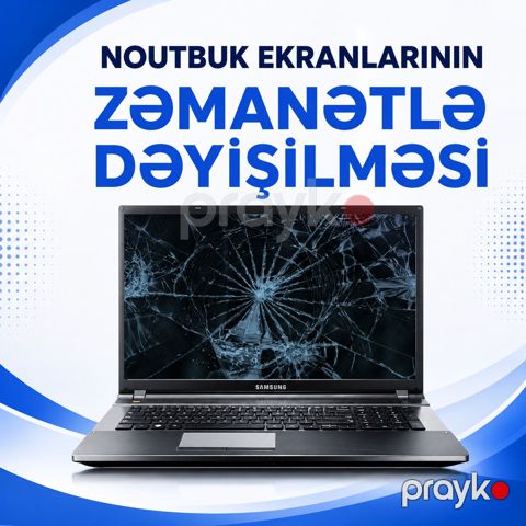 Noutbuk ekran təmiri — Bakı