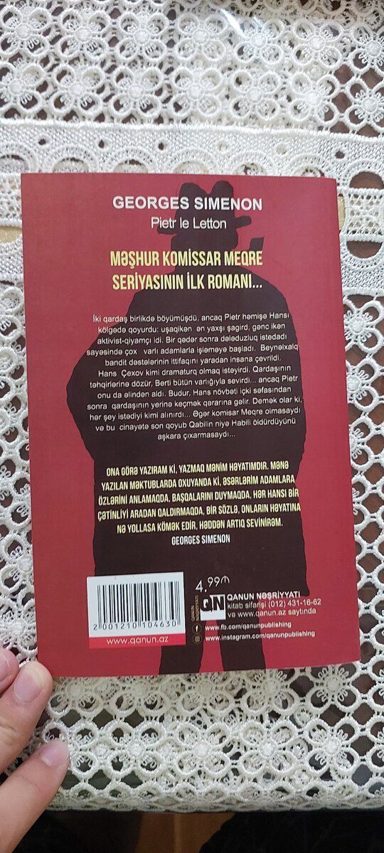 Komissar meqre "latış pietr — Kitablar və jurnallar, Bakı (2)