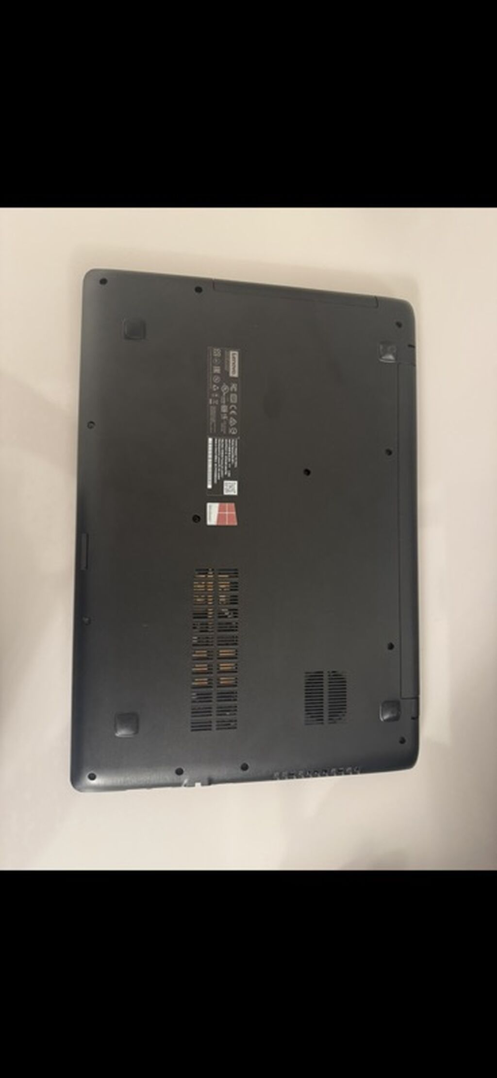 Lenovo noutbuk - Model xətti: Lenovo (qara korpus, klassik dizayn) — Lenovo, Masazır (5)