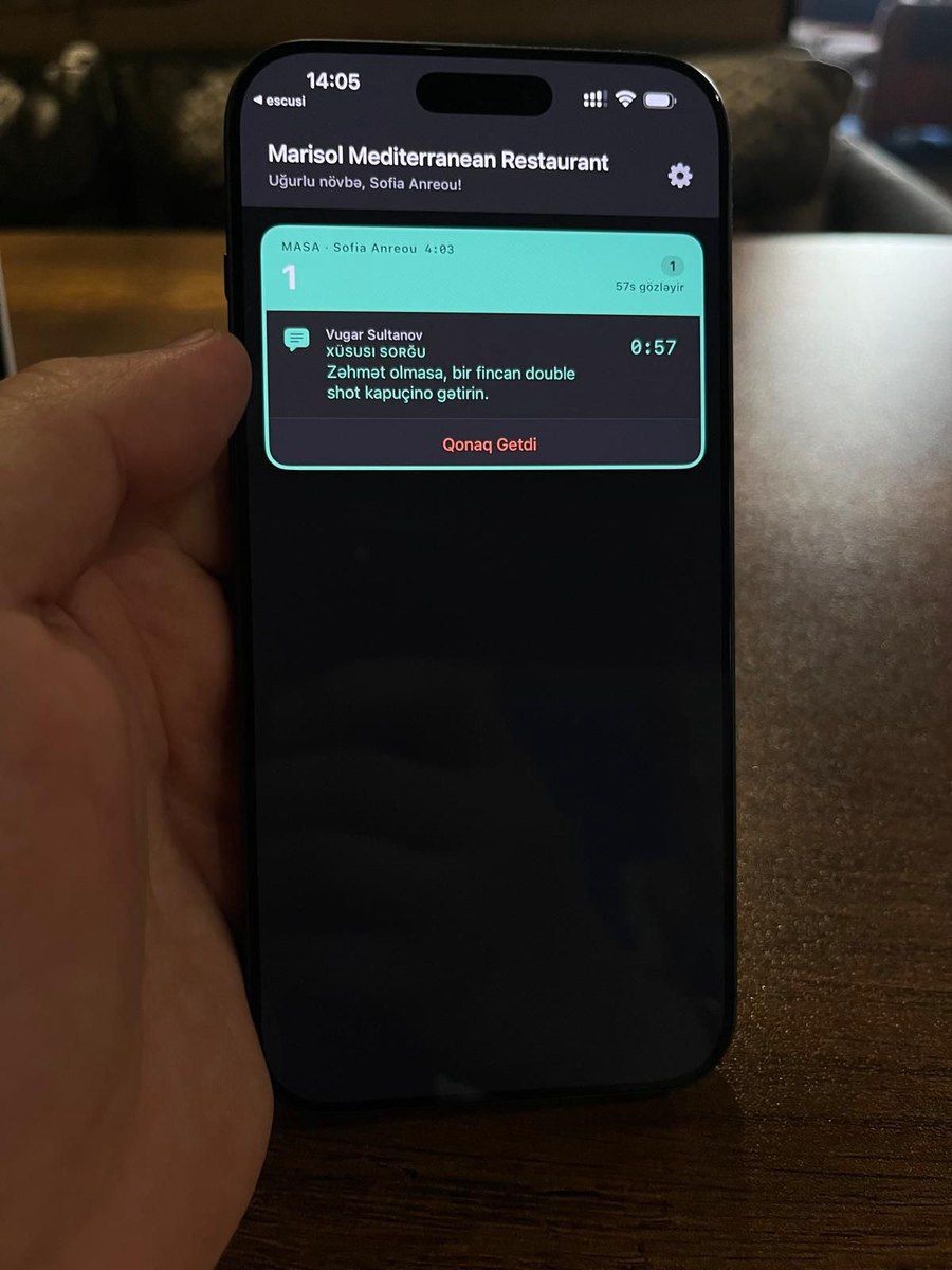 Restoran çağrı sistemi (NFC) — Biznes və avadanlıq, Bakı (8)