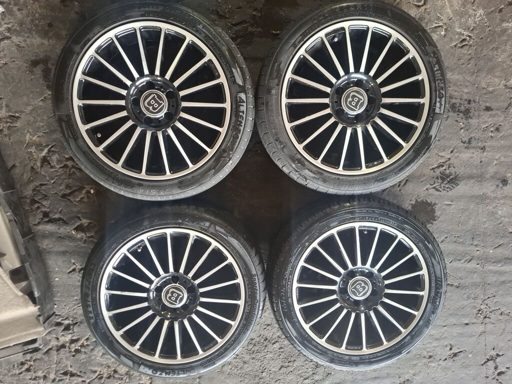 Brabus tərzində yüngül lehimli disk və şin komplekti Vasson — Avto, Bakı (2)