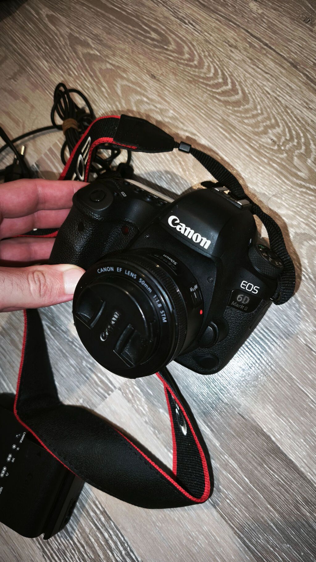Canon 6d mark II və 50mm STM lens tam işlək vəziyyətdə. Heç bir — Elektronika, Bakı (3)