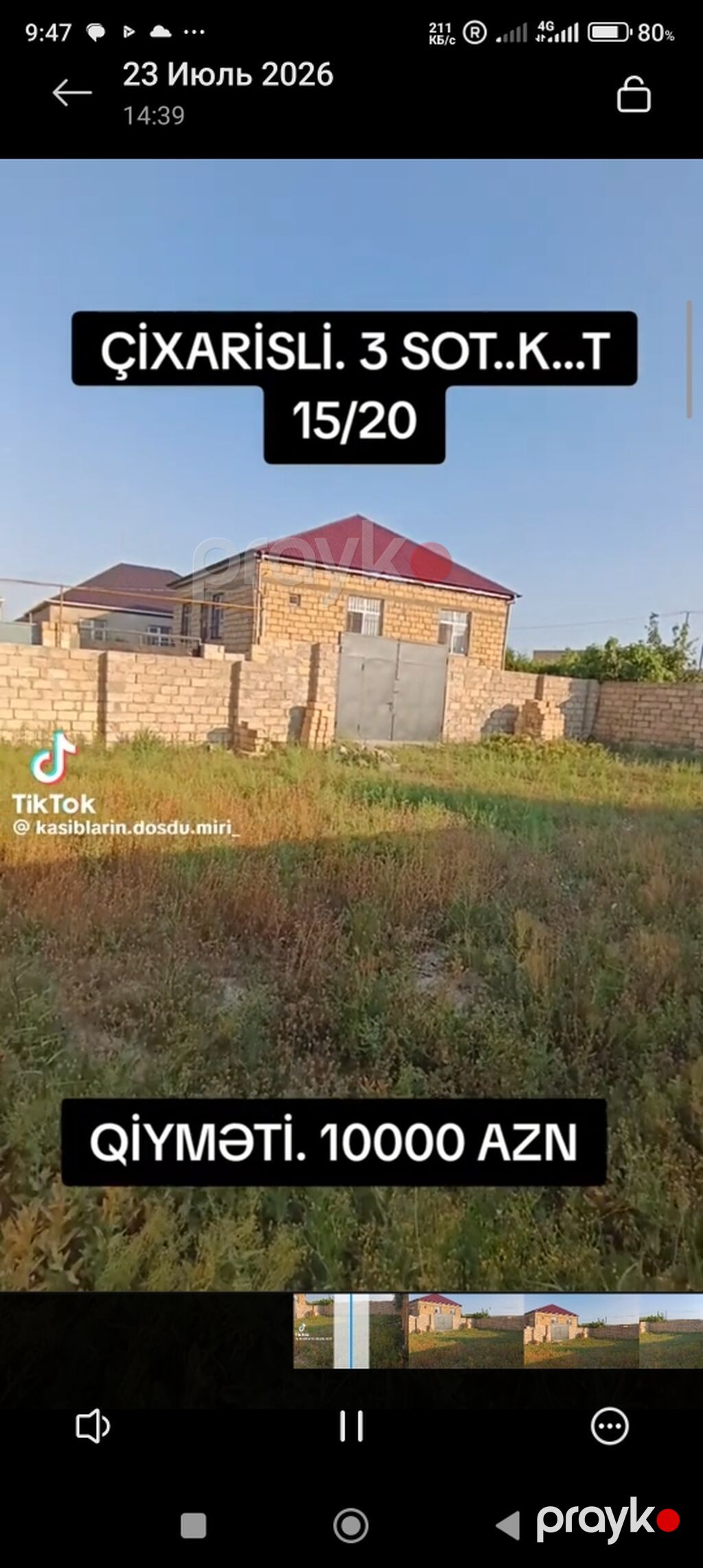3 sot, təsərrüfat təyinatlı .Kupça — Torpaq (3)