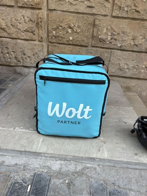 Wolt Partner termal çatdırılma Wolt sunkasi Wolt hesabi temiz 0 — Bakı