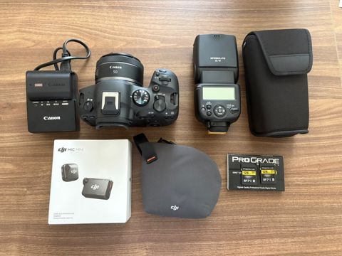 Canon EOS R6 Mark II + RF 50mm + DJI — Bakı