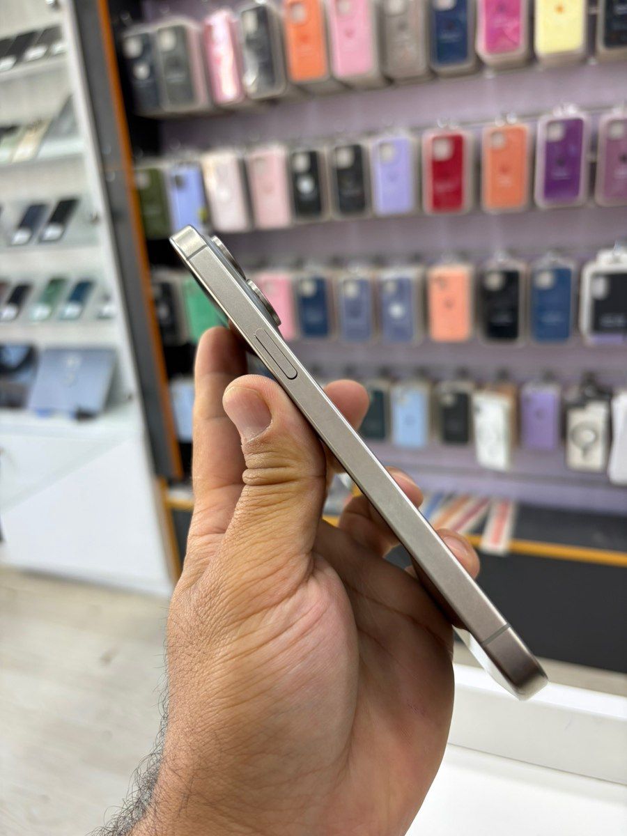 Apple iPhone 15 Pro Max Natural Titanium 512GB/8GB — Smartfonlar, Bakı (4)