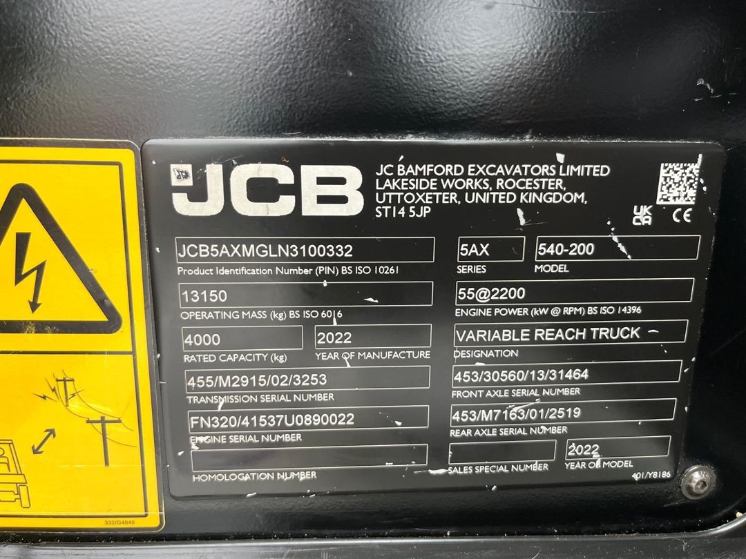 JCB 540-200 20 metrlik teleskopik yükləyici, 2022 il — Avto, Bakı (4)