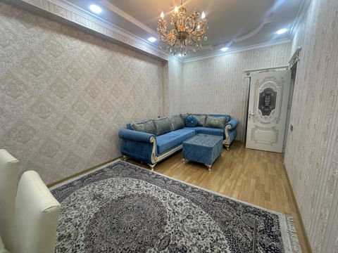 3-otaqlı yeni tikili kirayə verilir, İnşaatçılar m., 100 m² — Bakı
