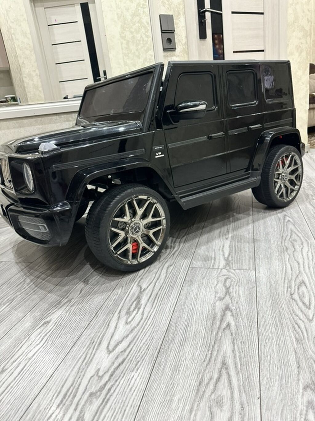 Uşaq üçün elektrikli miniatür avtomobil – Mercedes-Benz G-Class AMG — Mallar, Bakı (2)