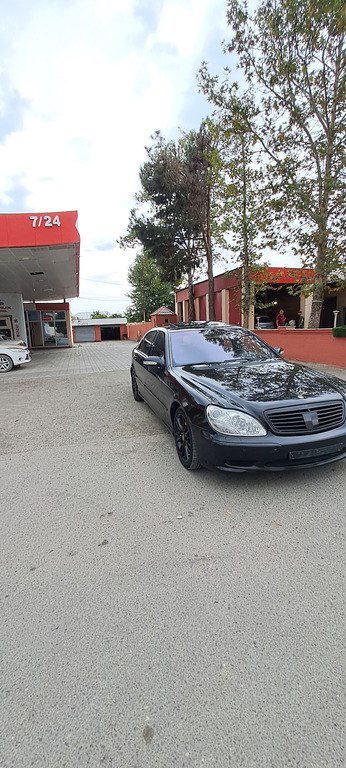 Mercedes S 550, 5.5 L, 2002 il, 291 200 km — Avtomobillər, Bakı (3)