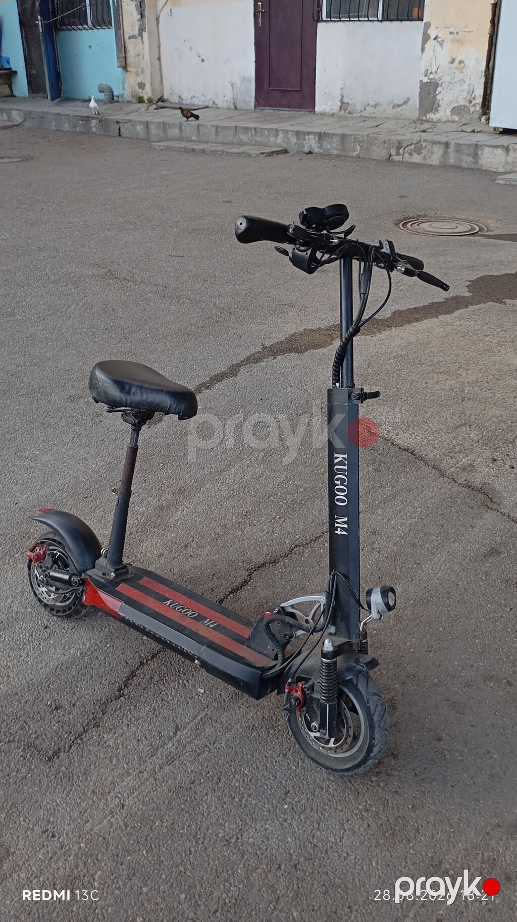 Kugoo M4 elektrik skuter - Güclü ön işıq və siqnal/zəng düyməsi olan — İdman, hobi, istirahət, Digah (2)