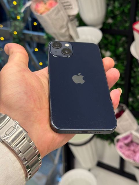 IPhone 13, 128 GB, Midnight, Simsiz şarj, Face ID — Bakı