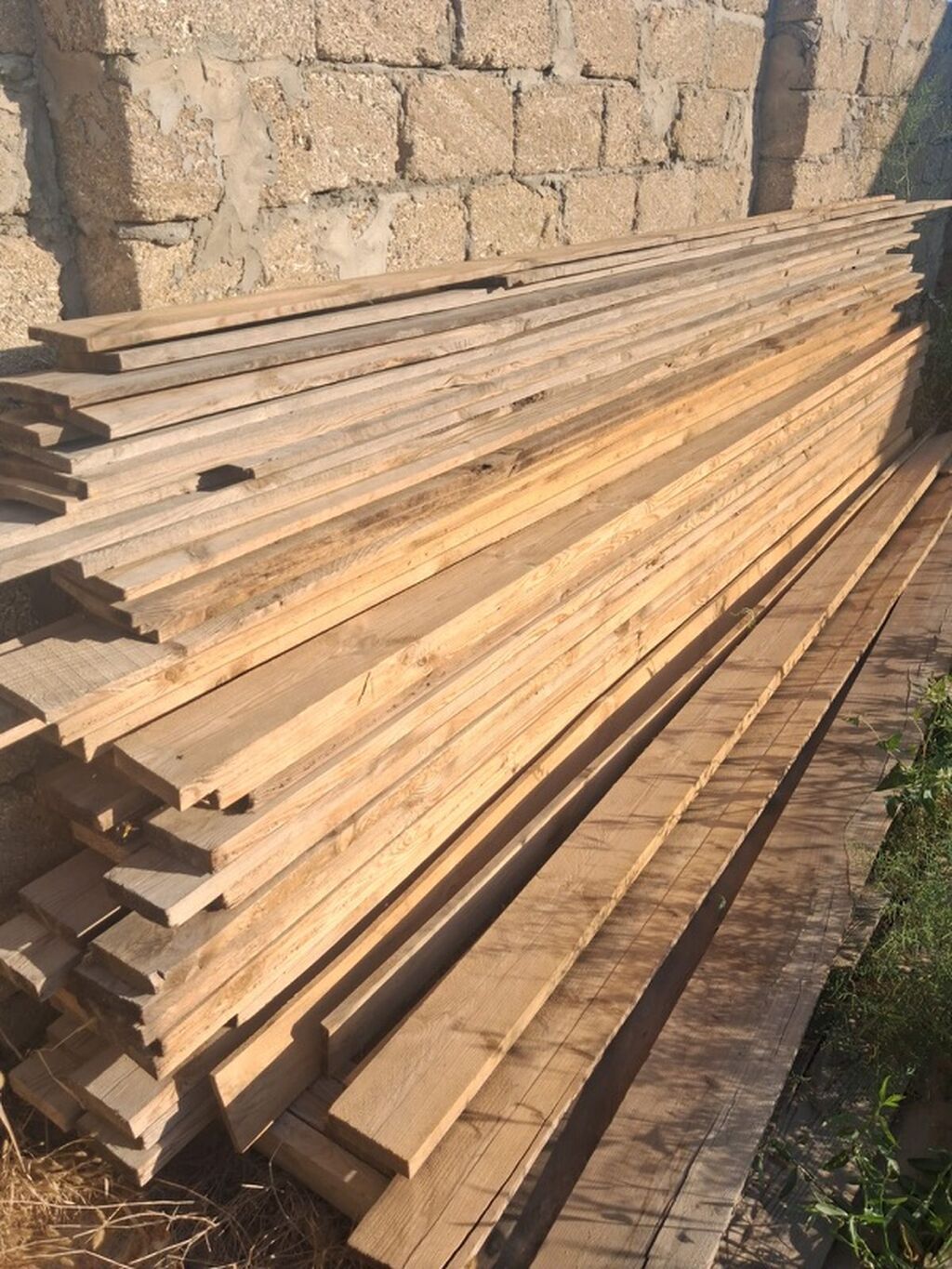Taxta lövhələr və bruslar - Material: təbii iynəyarpaq taxta (şam — Mallar, Digah (2)