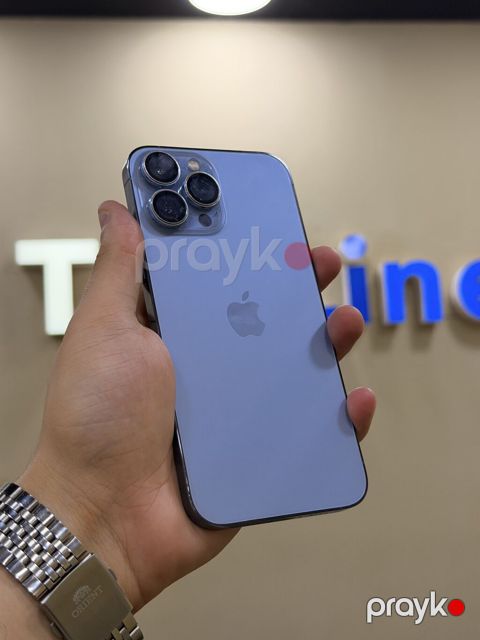 IPhone 13 Pro Max, 256 GB, Sierra Blue, Zəmanət, Kredit, Simsiz şarj