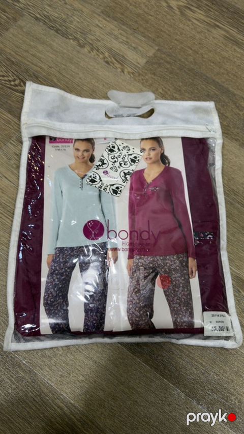 Bondy qadın ev geyimi / pijama dəsti Bondy Homewear markalı qadın