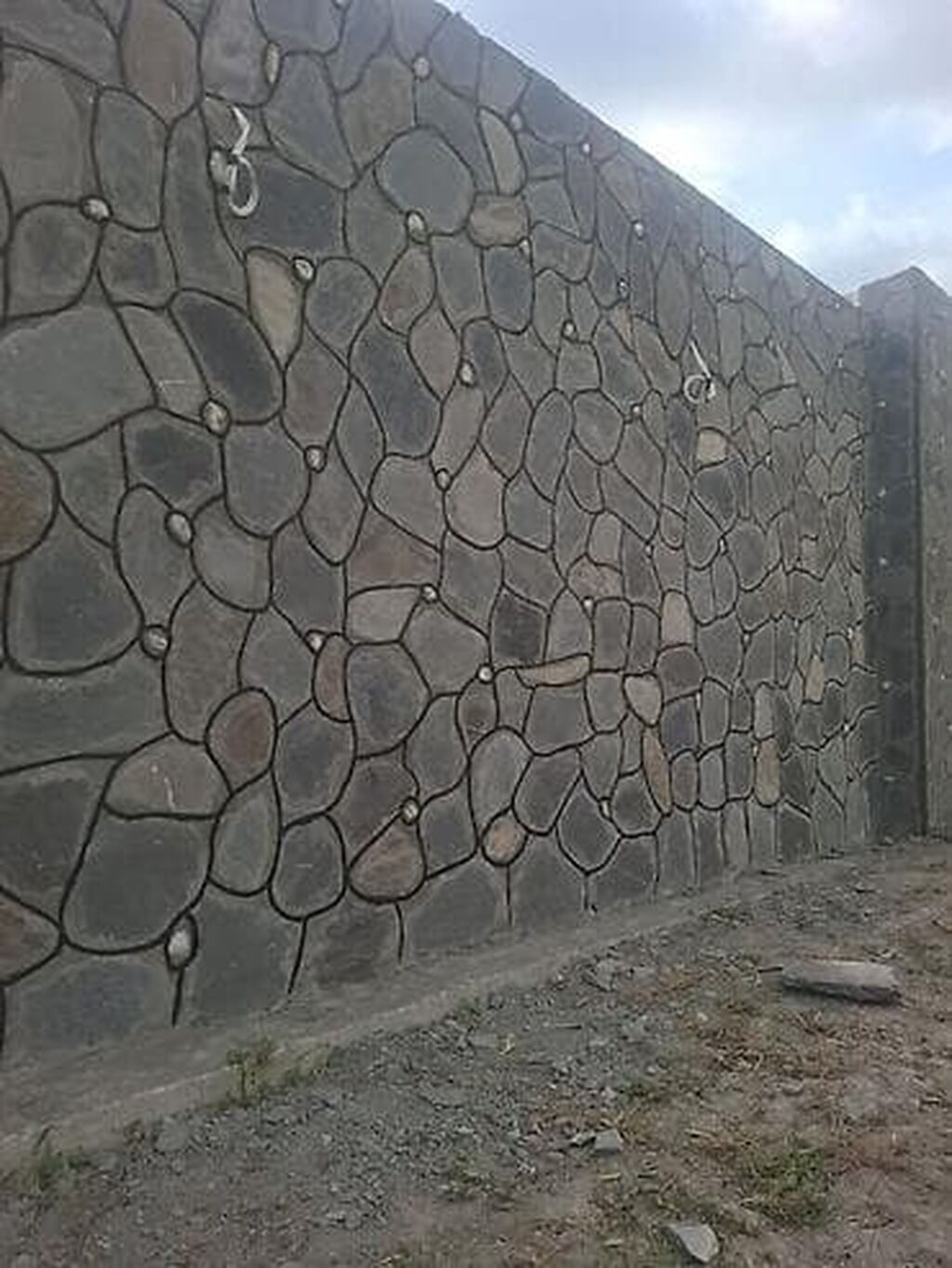 Dekorativ süni daş imi̇tasi̇yası – fasad və hasar üçün - Xidmət növü — Fasad işləri, Digah (5)