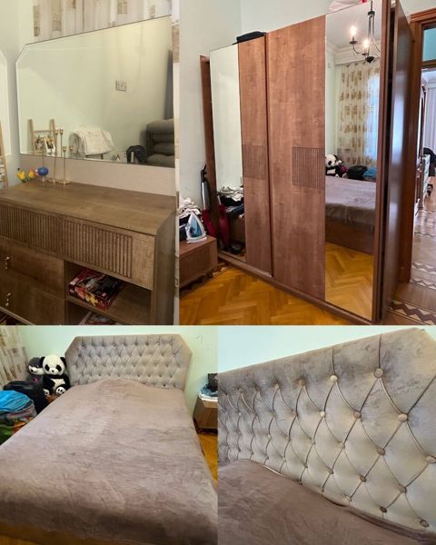 Endirim olundu Yataq dəsti satılır 350₼. matrası var.Ünvan — Bakı
