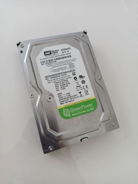 Daxili Sərt disk (HDD) Western Digital (WD), 512 GB, 3.5", İşlənmiş — Gəncə