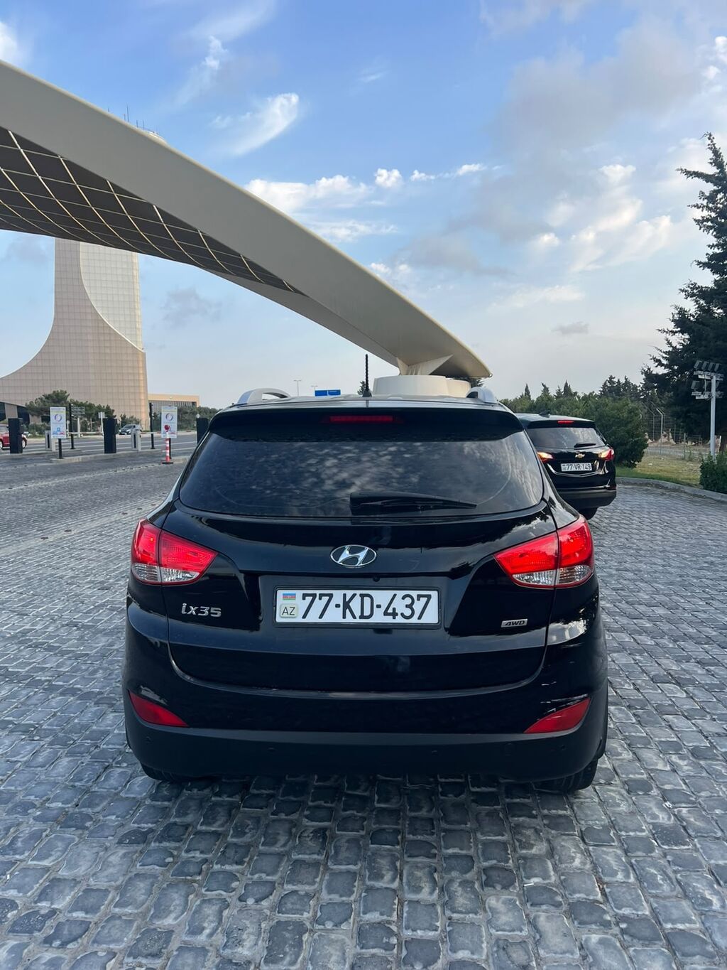 Hyundai ix35, qara rəng, benzinli krossover. Xüsusiyyətlər — Avto, Bakı (6)