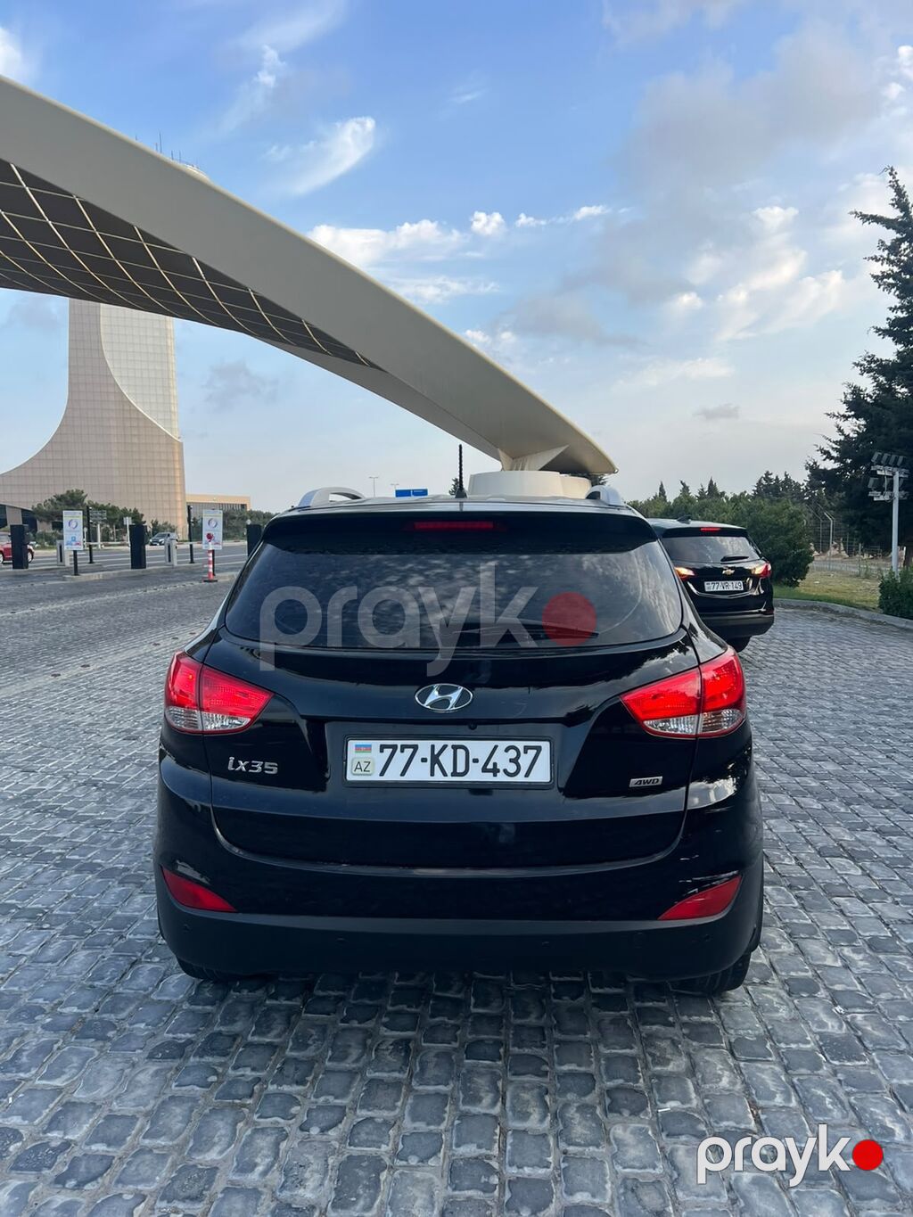 Hyundai ix35, qara rəng, benzinli krossover. Xüsusiyyətlər 77-KD-437 — Avto, Bakı (6)