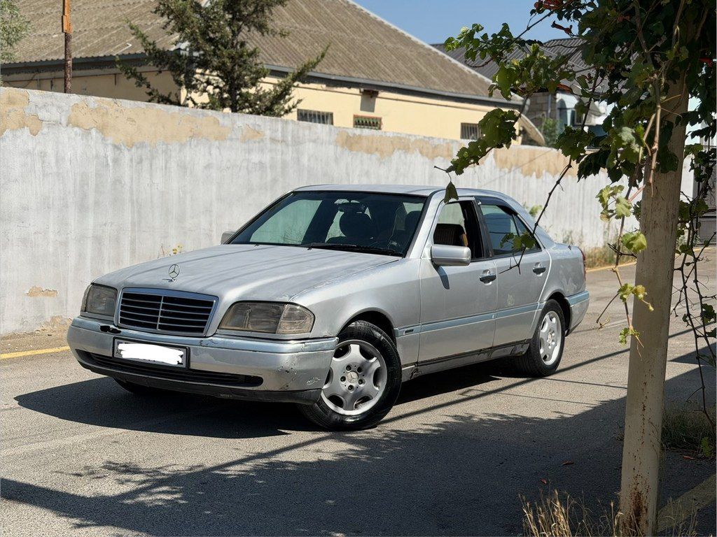 Mercedes C 180, 1.8 L, 1995 il, 280 000 km — Avtomobillər, Bakı (2)