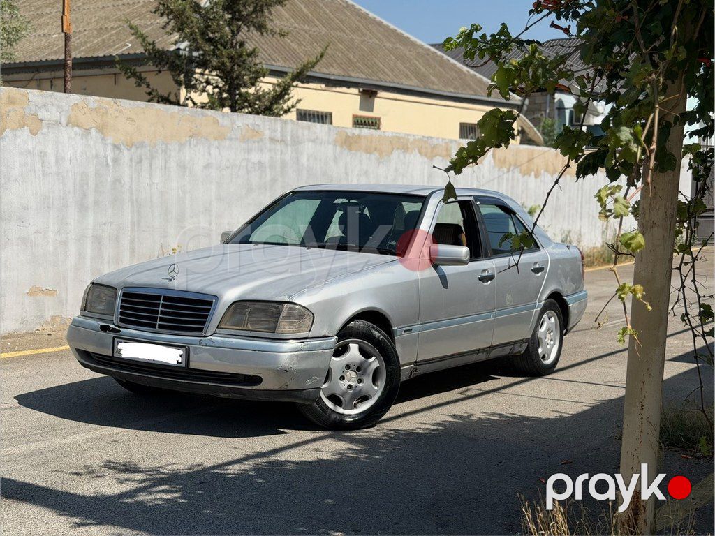 Mercedes C 180, 1.8 L, 1995 il, 280 000 km — Avtomobillər, Bakı (2)