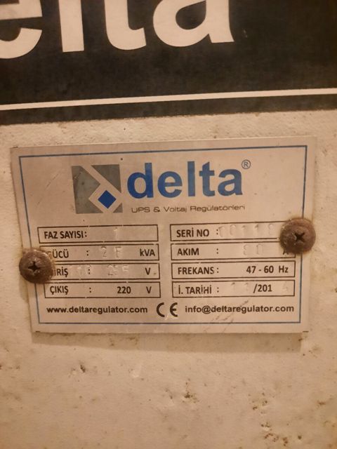 Delta 25 kVA (25 kW) gərginlik tənzimləyiciləri — Sumqayıt