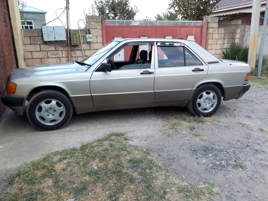Mercedes 190, 2.0 L, 1990 il, 338 459 km — Avtomobillər, İmişli (4)