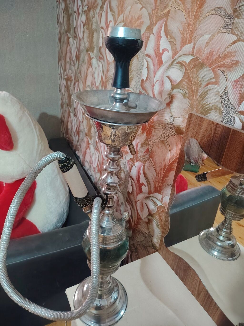 Metallik qəlibli klassik nərgilə - Material: parlaq metal gövdə — Gözəllik və sağlamlıq, Masazır (4)