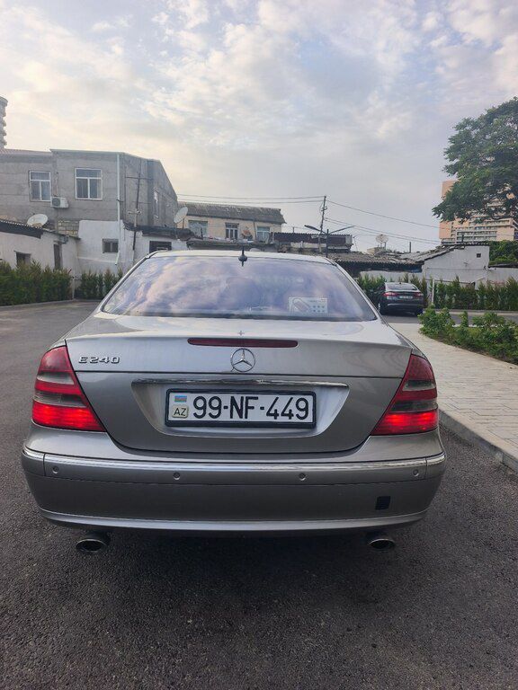 Mercedes E 240, 2.6 L, 2003 il, 309 000 km — Avtomobillər, Bakı (3)