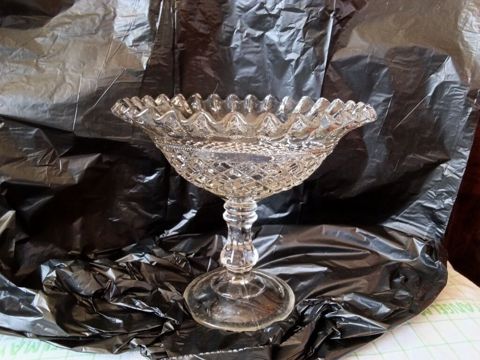 Ваза до 1917 года. Цифровое клеймо 33. Высота 14 см, диаметр 16см — Bakı