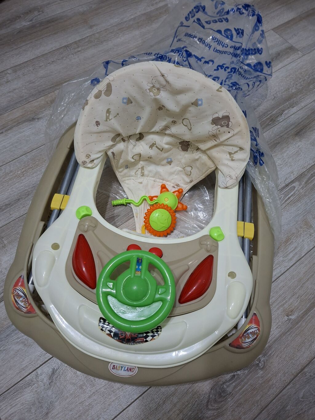 Uşaq gəzdirici (Babyland) - Tip: Təkərli uşaq gəzdiricisi/walker — Mallar, Bakı (3)