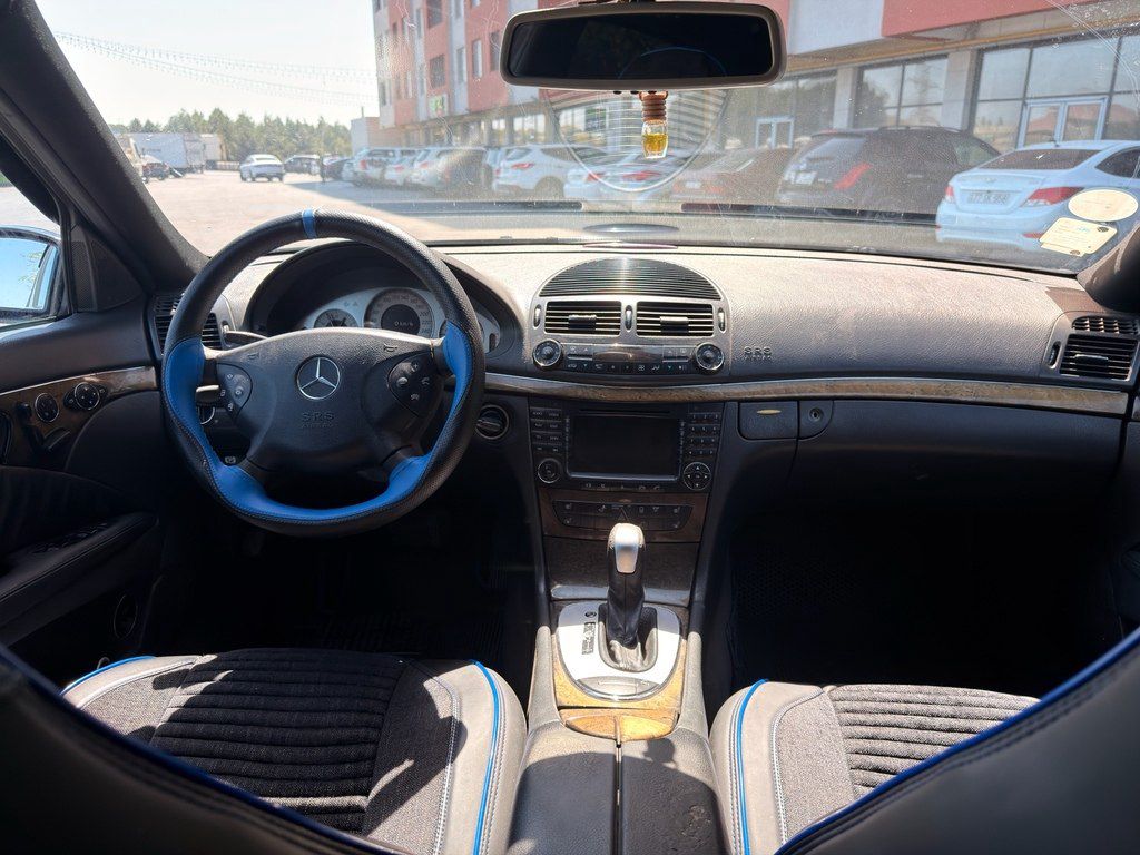 Mercedes E 320, 3.2 L, 2003 il, 480 000 km — Avtomobillər, Sumqayıt (8)