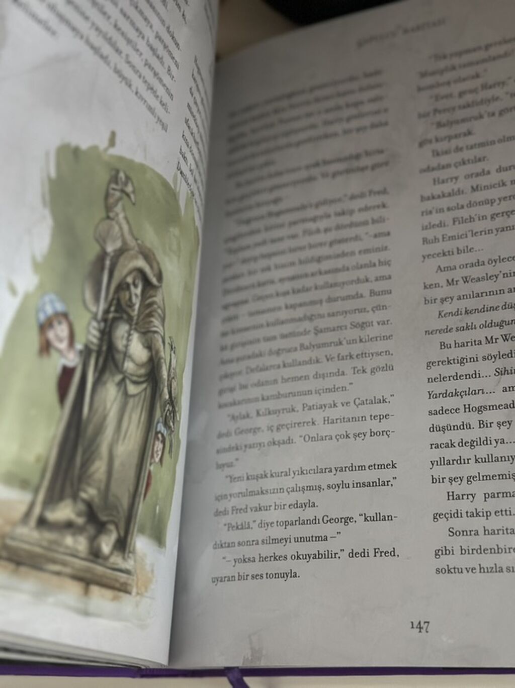 Harry Potter və Azkaban Tutsağı – illüstrasiyalı böyük format kitab — Kitablar və jurnallar, Bakı (4)