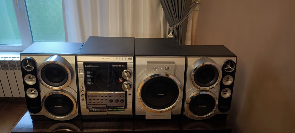 Samsung mini Hi-Fi musiqi sistemi - 4 bloklu konfiqurasiya: mərkəzi — Elektronika, Samux (4)