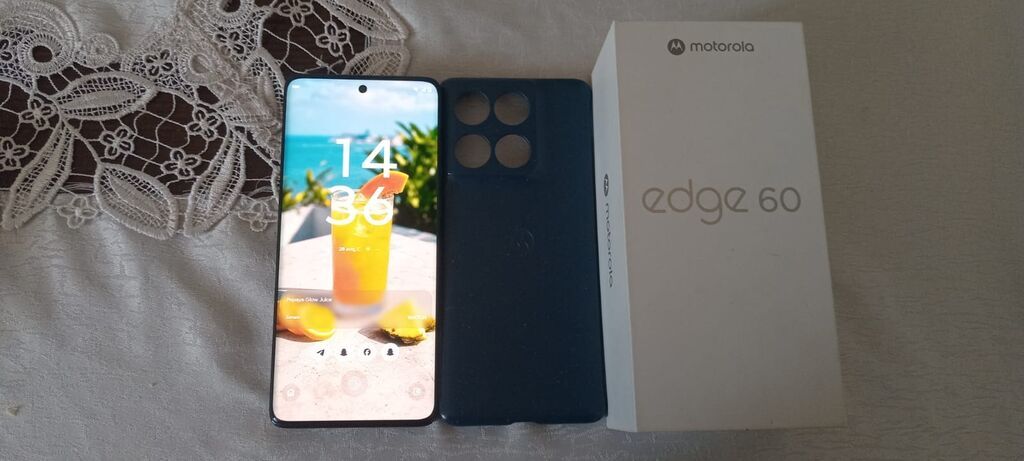 Motorola Moto G60, 128 GB, rəng - Mavi, Barmaq izi — Motorola, Digah (2)