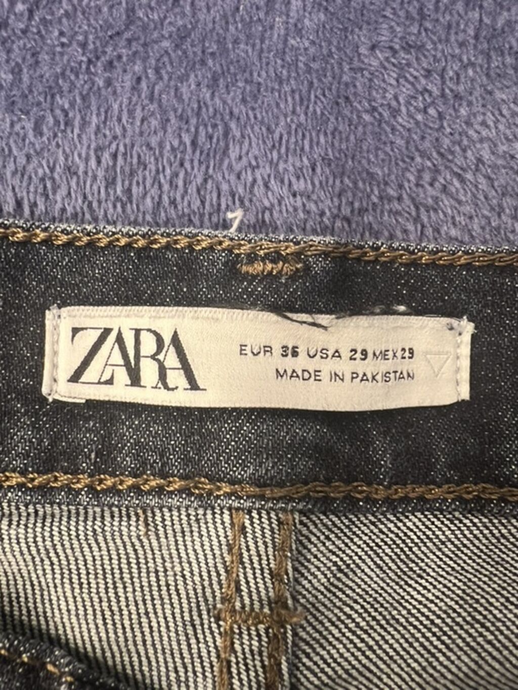 Cins şalvar, Zara, S — Şəxsi əşyalar, Bakı (2)